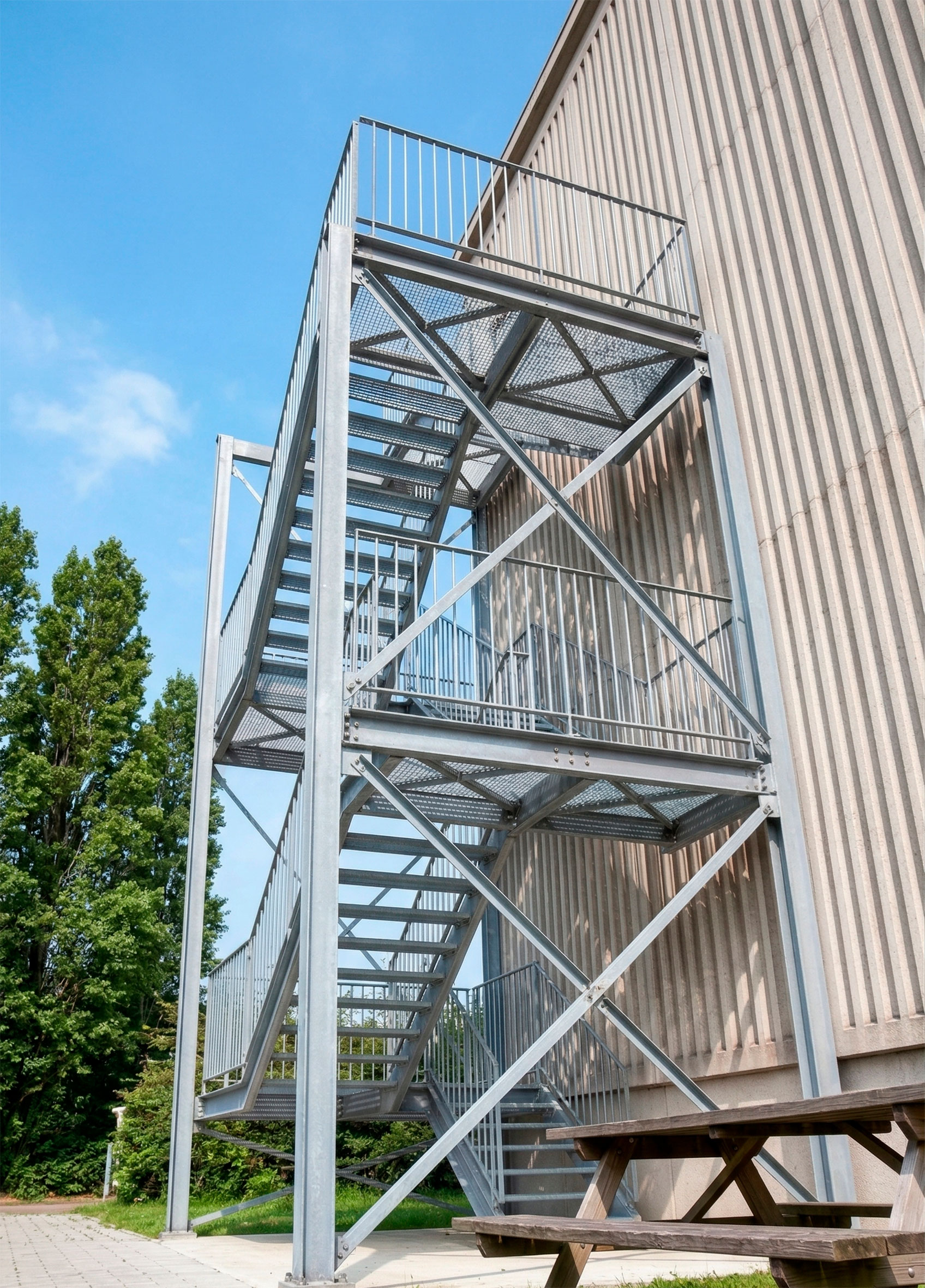 Escalera de emergencia